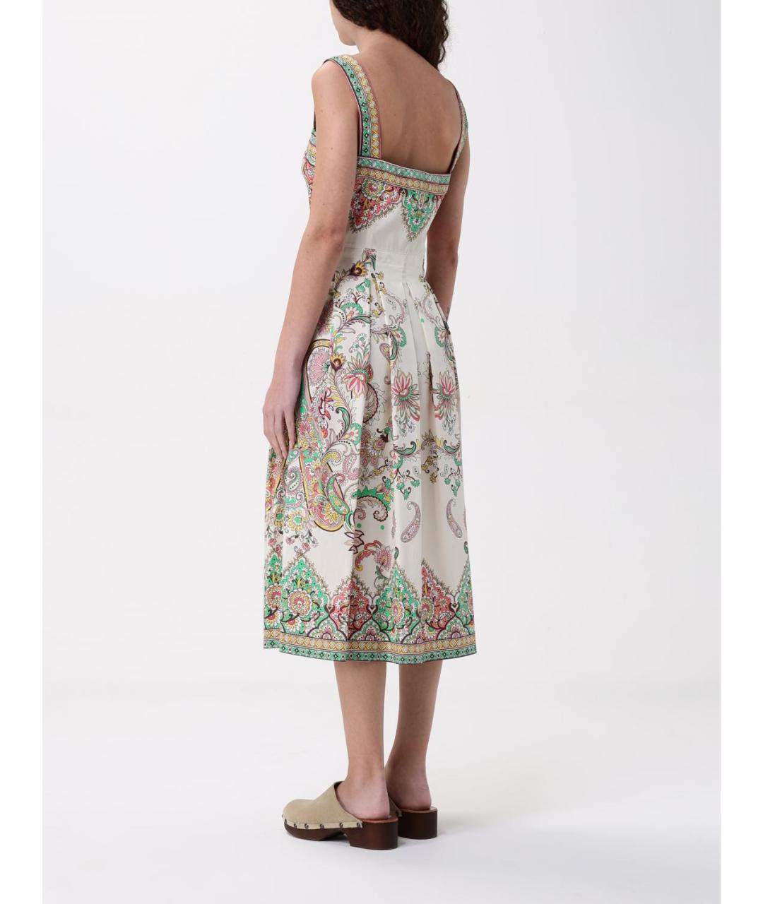 ETRO Бежевое платье, фото 3