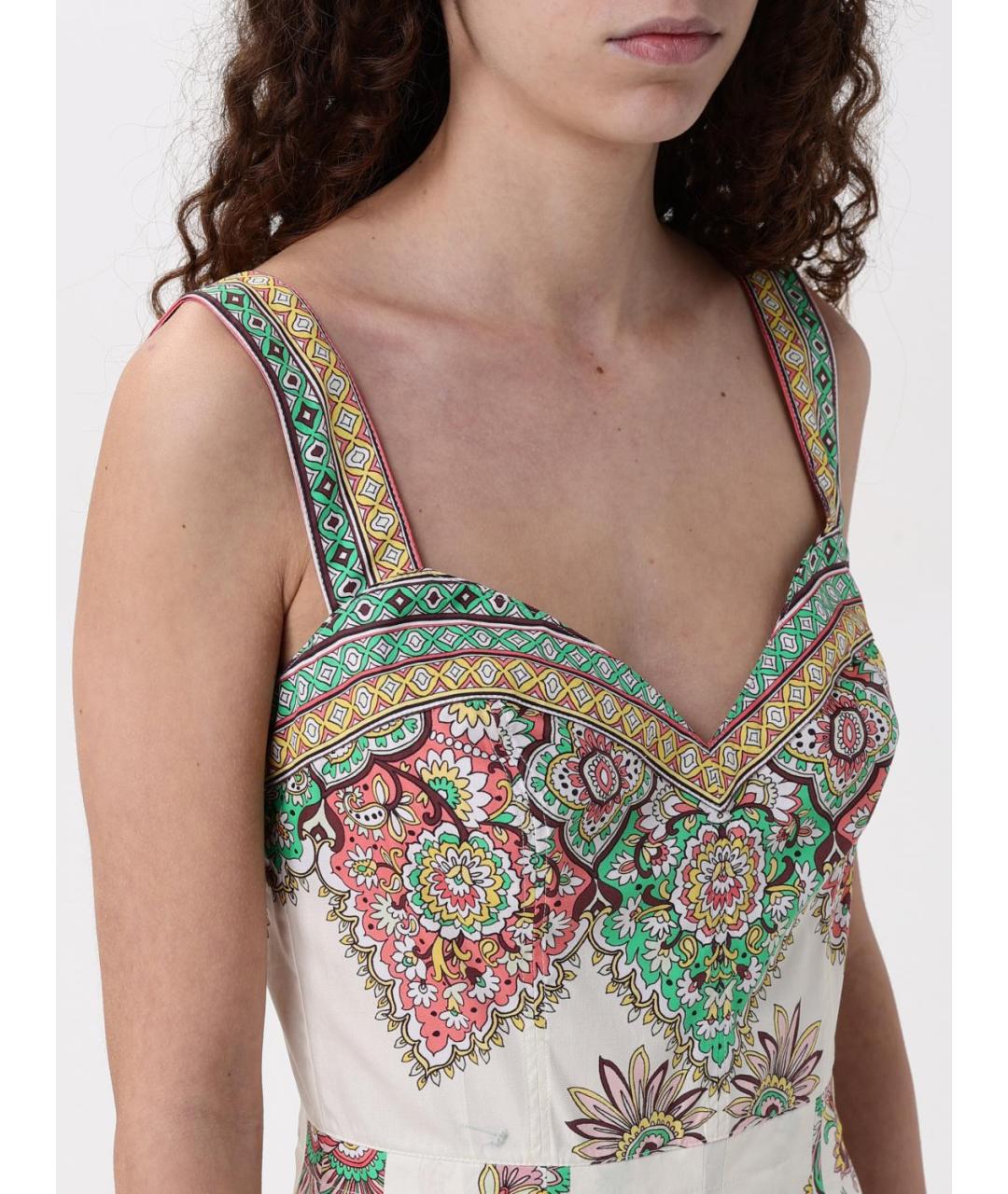 ETRO Бежевое платье, фото 5