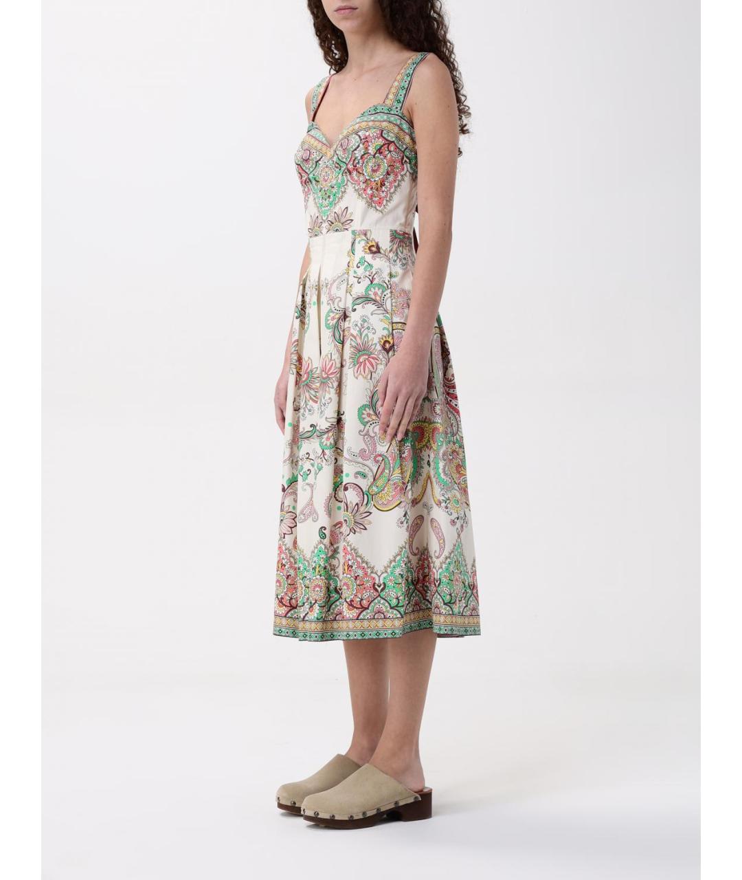 ETRO Бежевое платье, фото 4
