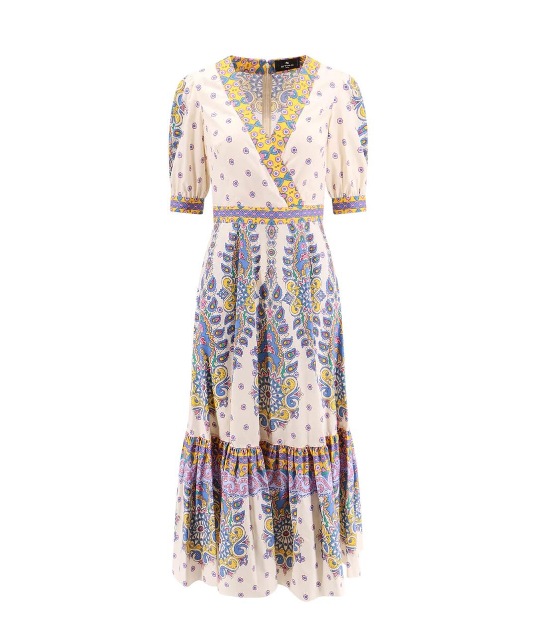 ETRO Мульти хлопковое платье, фото 1