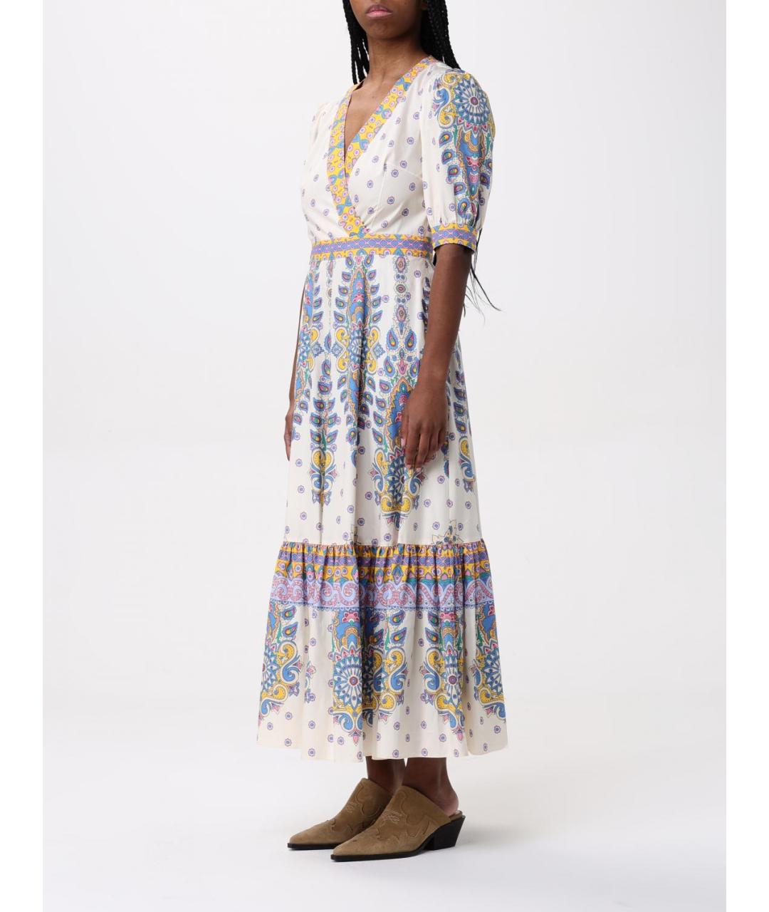 ETRO Мульти хлопковое платье, фото 4