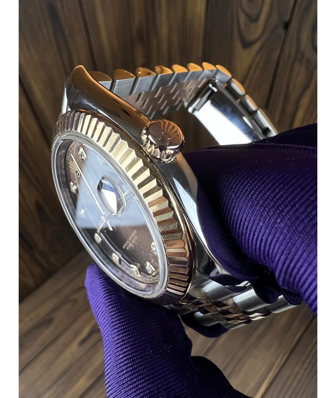 ROLEX Часы из розового золота, фото 5