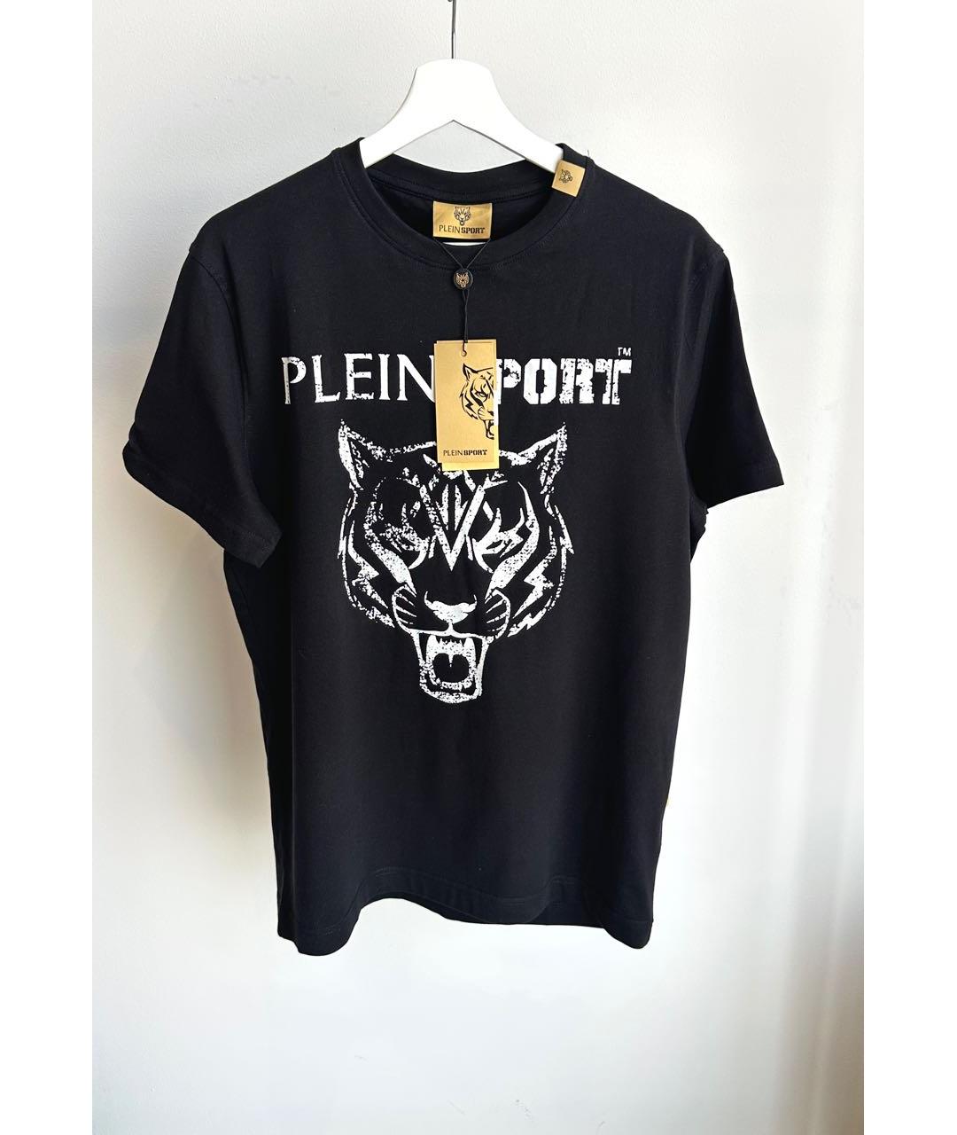 PHILIPP PLEIN Черная хлопковая футболка, фото 4