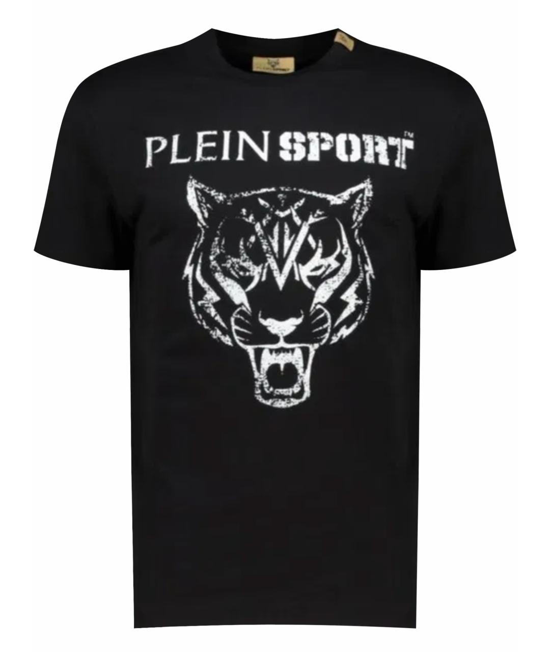 PHILIPP PLEIN Черная хлопковая футболка, фото 1