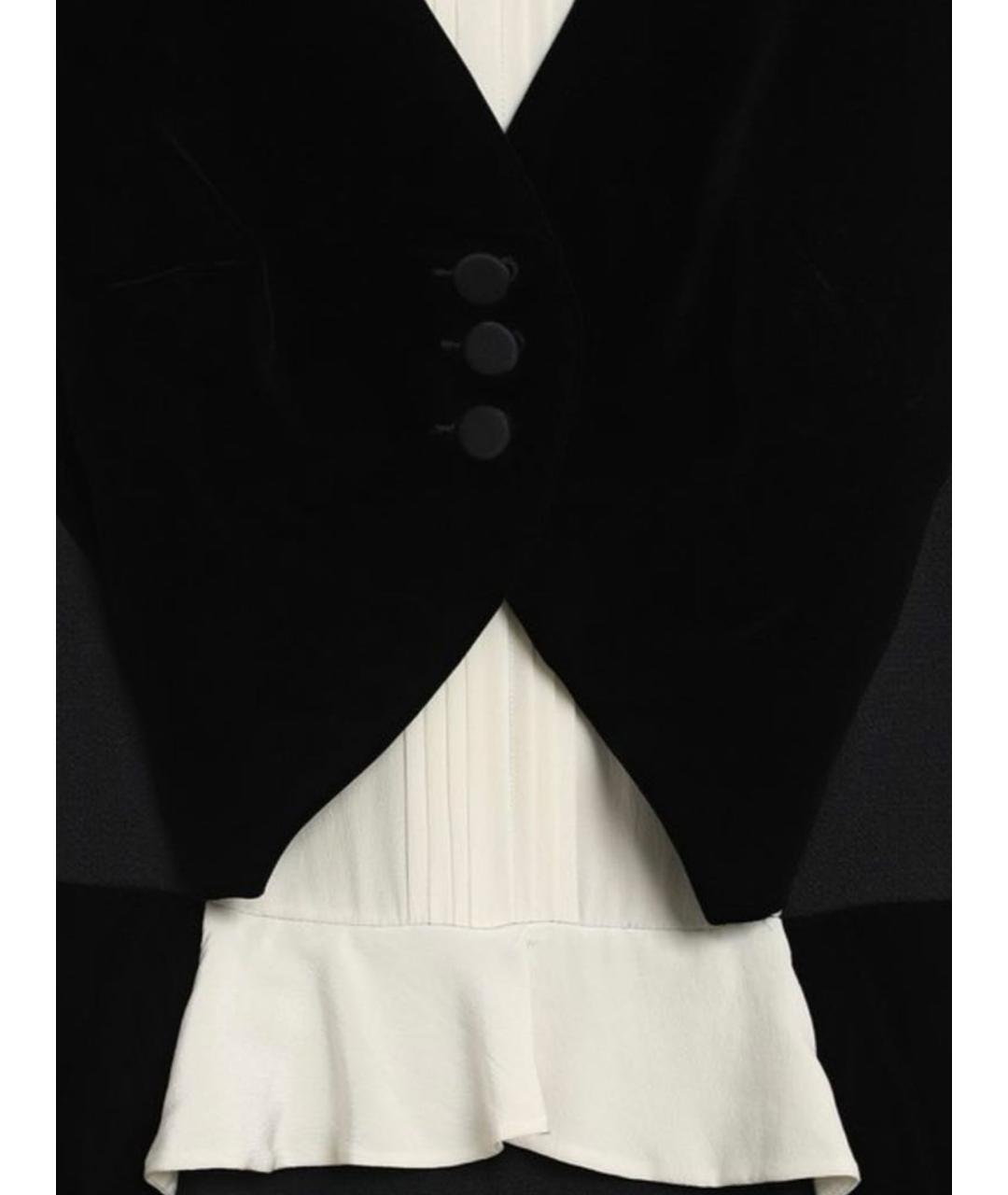 ERMANNO SCERVINO Черный шерстяной комбинезон, фото 5