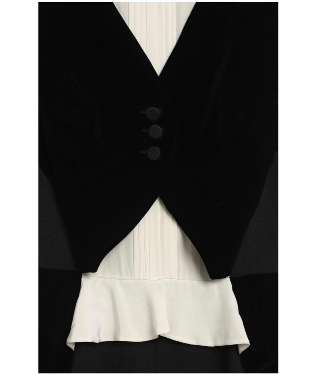 ERMANNO SCERVINO Черный шерстяной комбинезон, фото 3