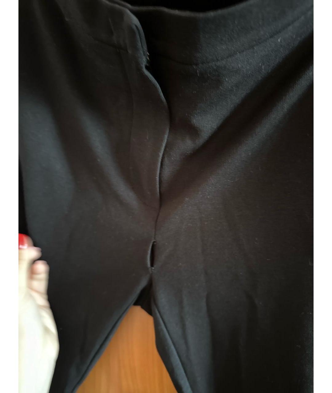 WEEKEND MAX MARA Черные брюки узкие, фото 5