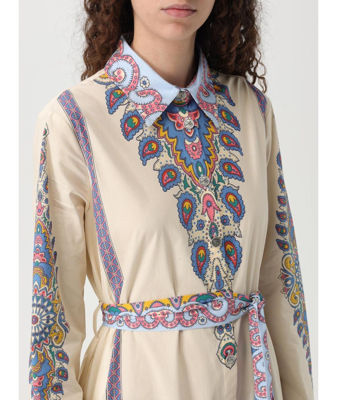 ETRO Мульти повседневное платье, фото 5