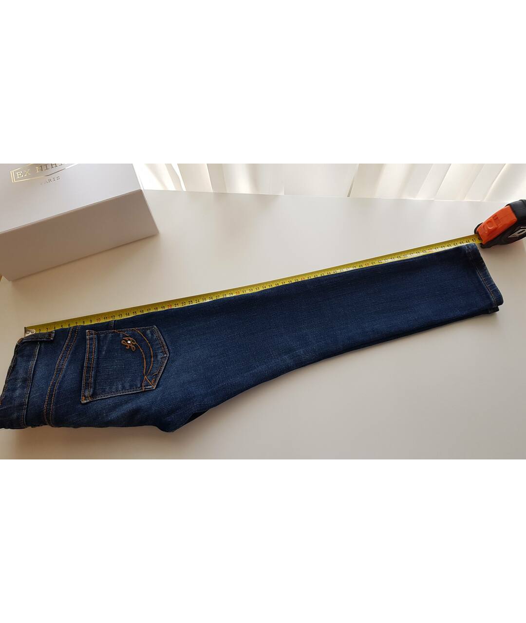 LIU JO KIDS Темно-синие хлопковые детские джинсы, фото 6