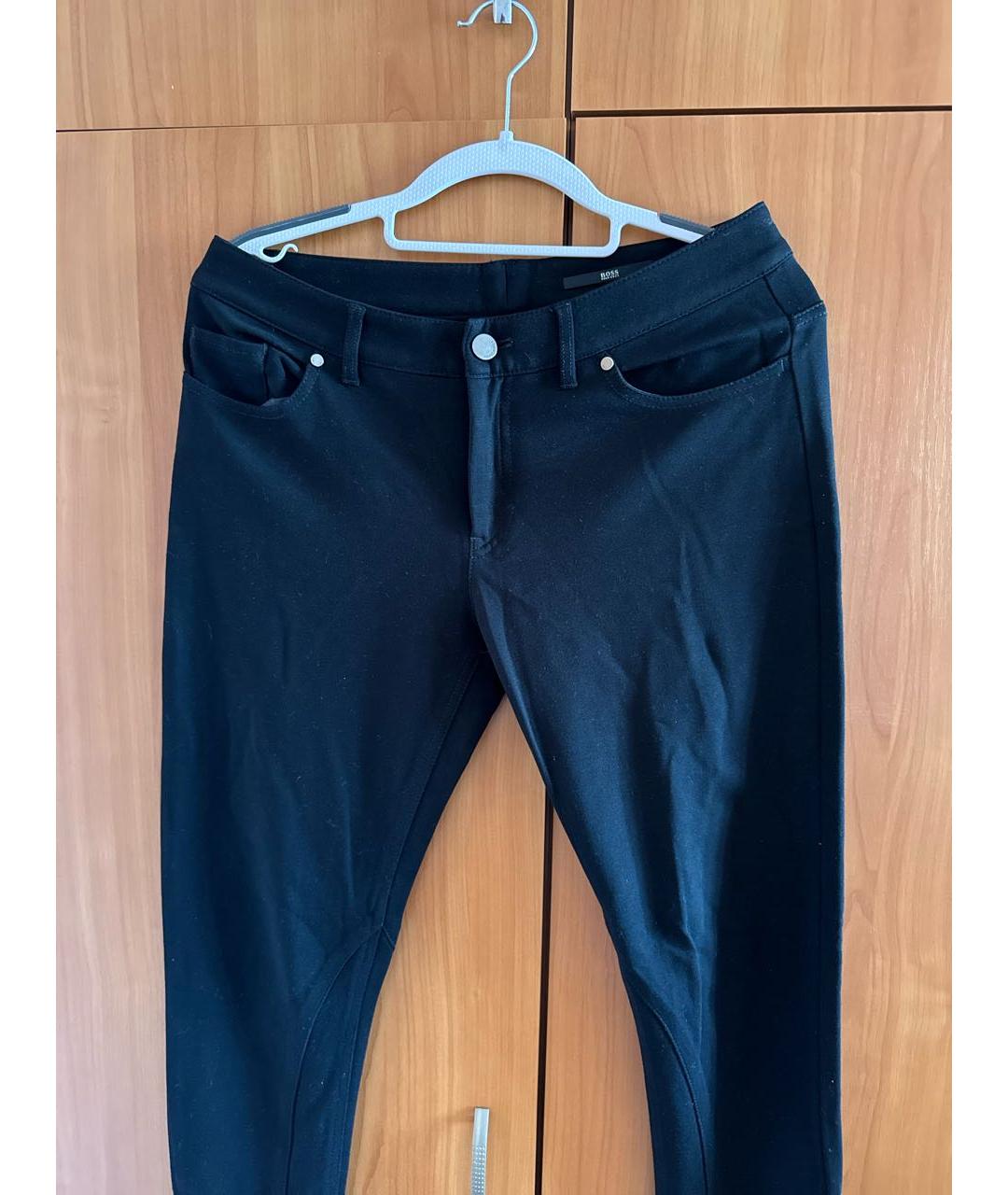 HUGO BOSS Черные брюки узкие, фото 5