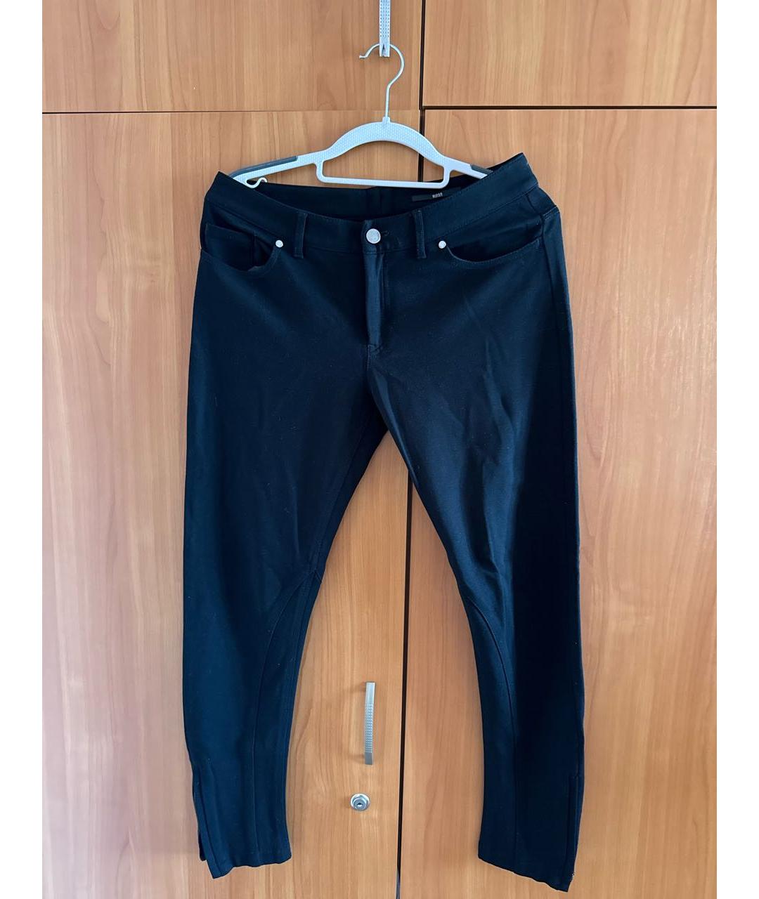 HUGO BOSS Черные брюки узкие, фото 8