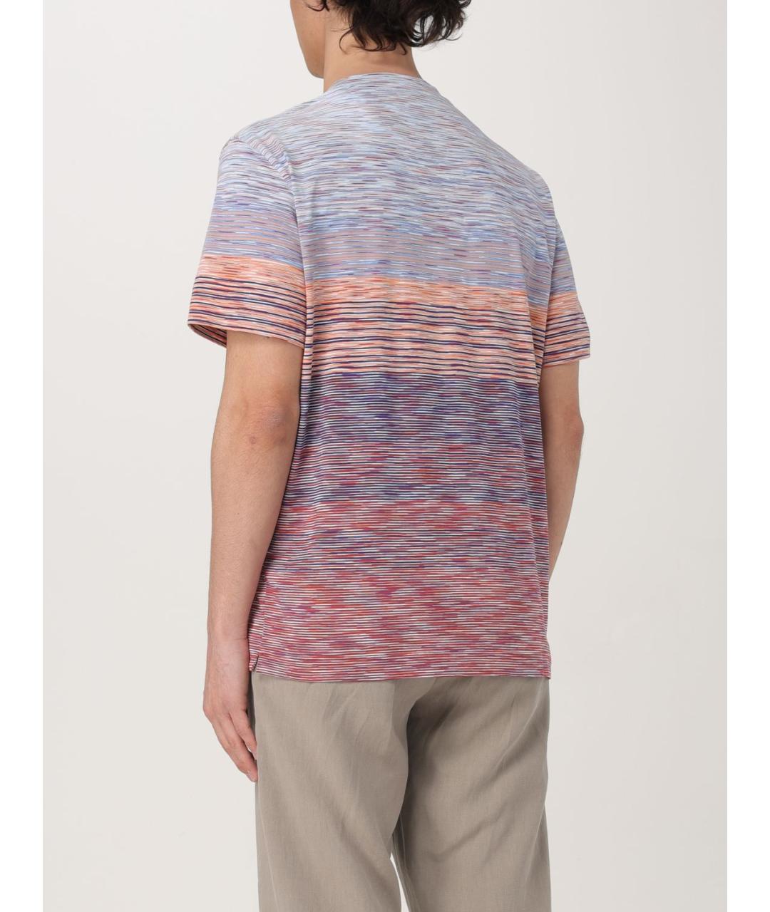 MISSONI Оранжевая хлопковая футболка, фото 3