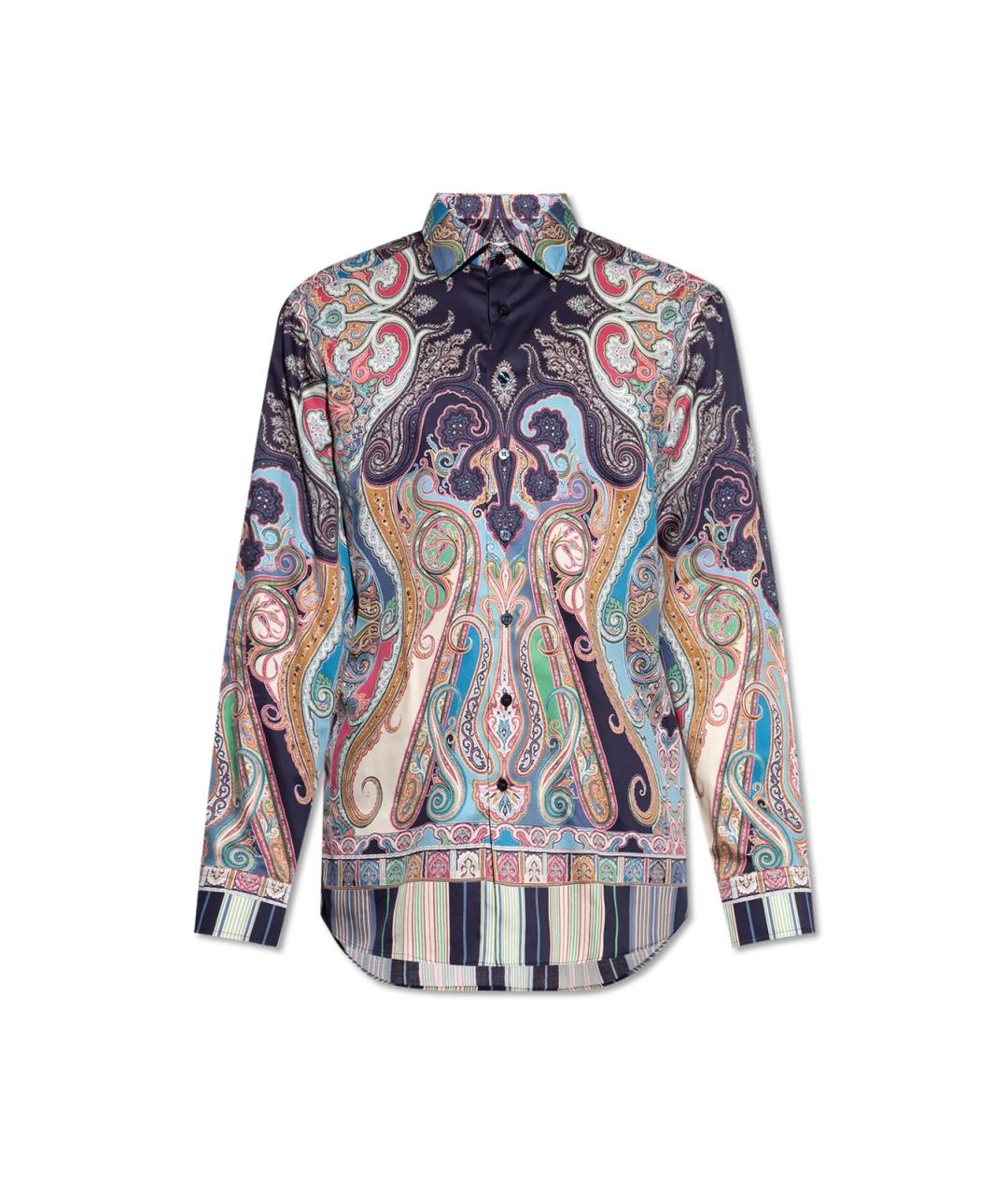 ETRO Мульти хлопковая кэжуал рубашка, фото 1