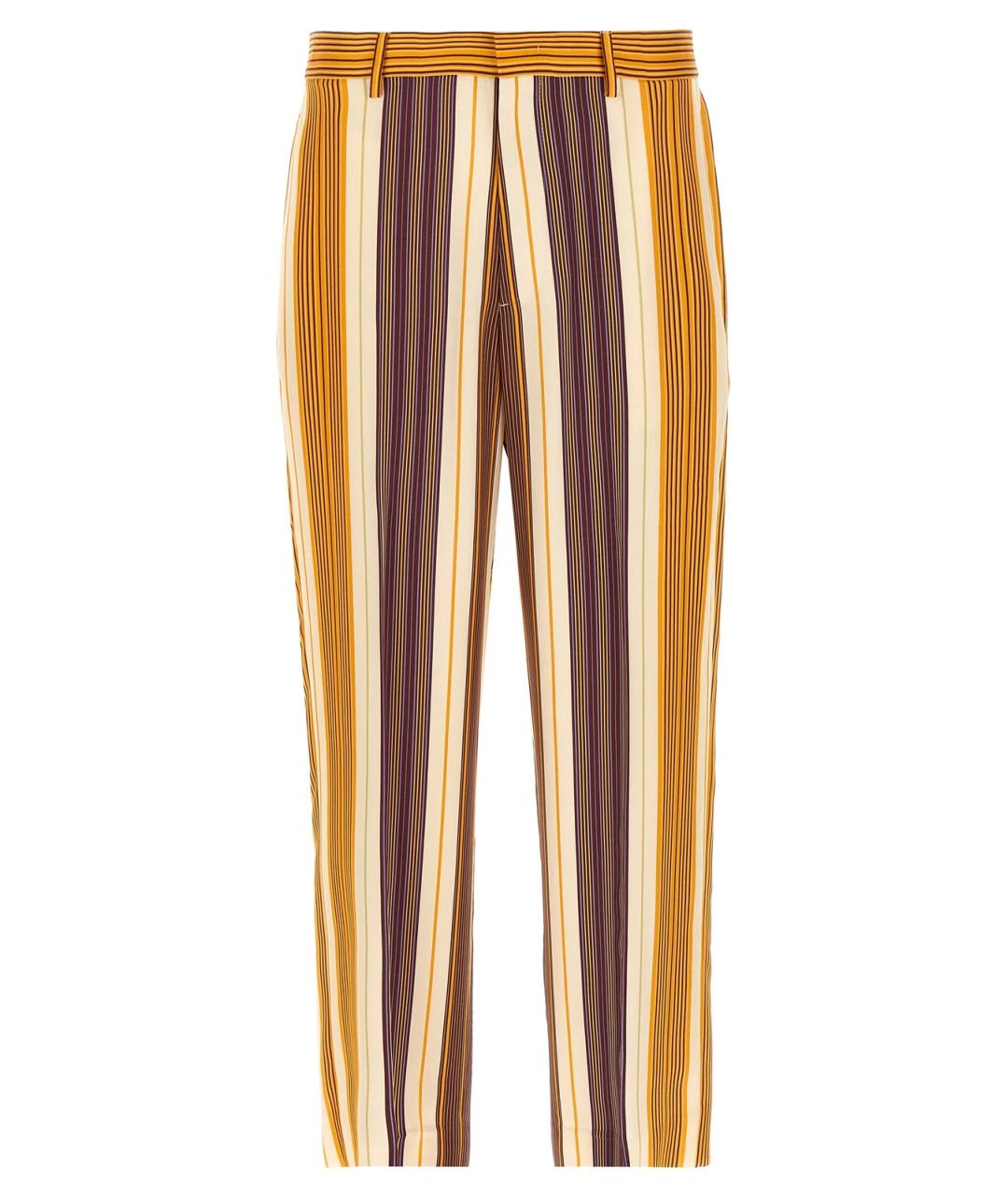 ETRO Мульти вискозные повседневные брюки, фото 1