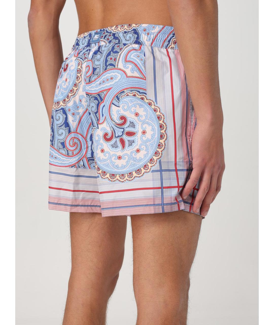 ETRO Мульти синтетические шорты, фото 5