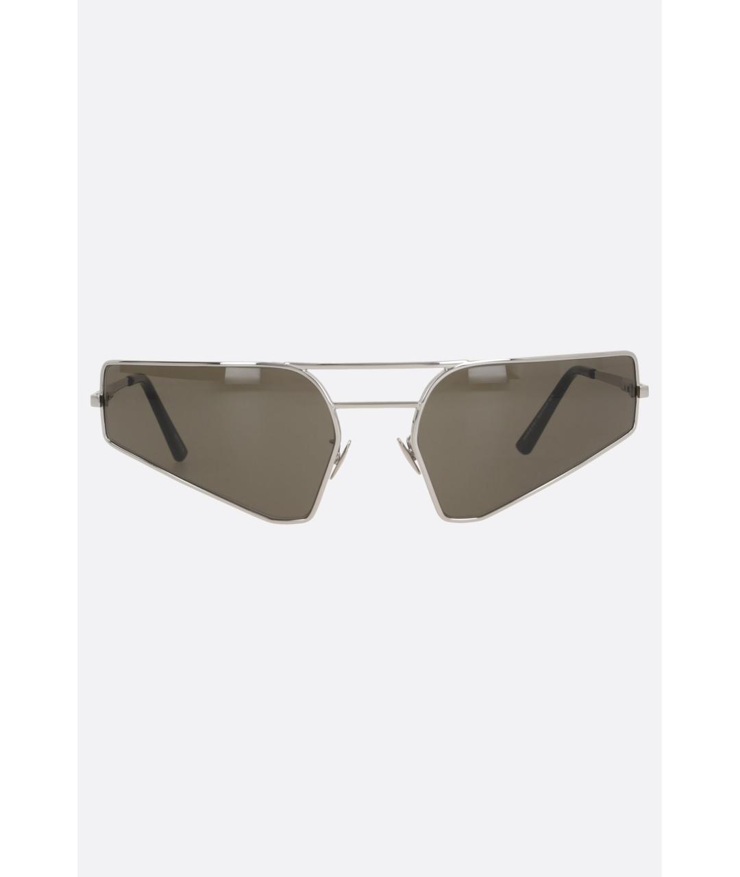 RICK OWENS Серебряные солнцезащитные очки, фото 4