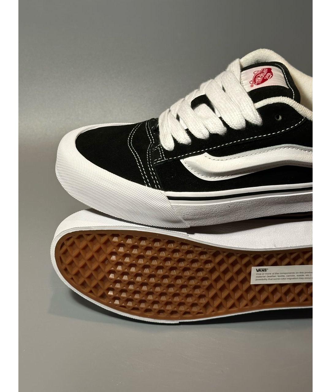 VANS Черные замшевые низкие кроссовки / кеды, фото 8