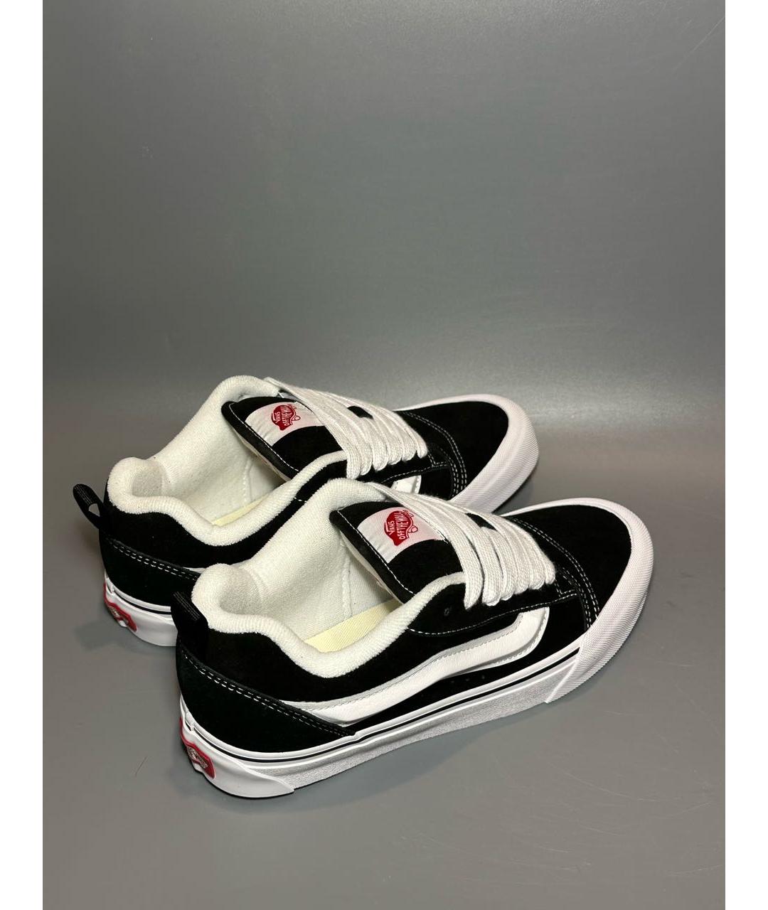 VANS Черные замшевые низкие кроссовки / кеды, фото 7