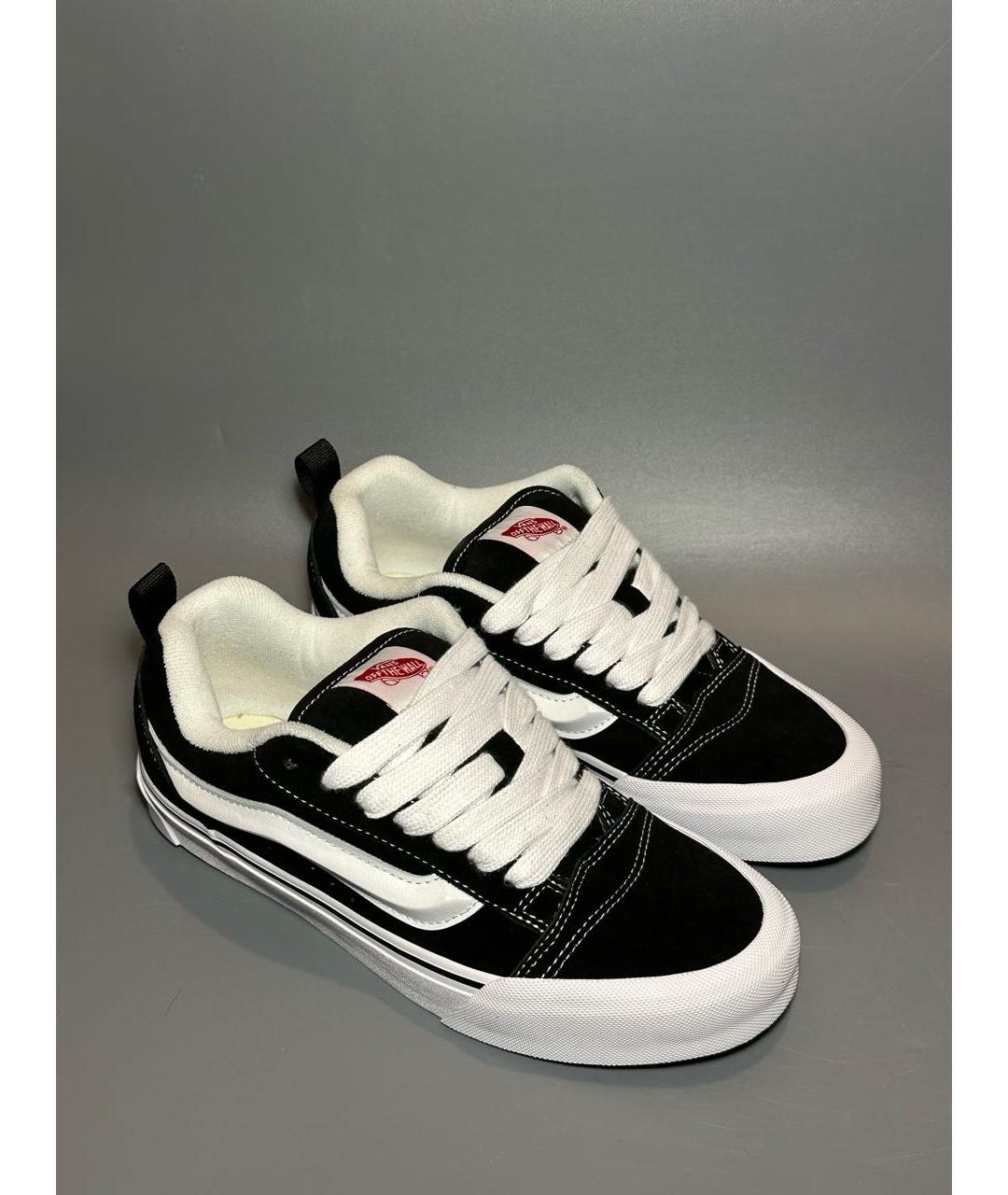 VANS Черные замшевые низкие кроссовки / кеды, фото 5