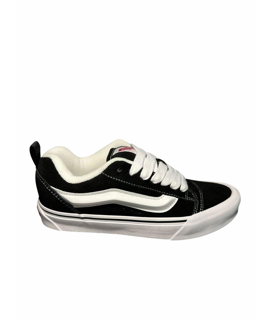 VANS Черные замшевые низкие кроссовки / кеды, фото 1