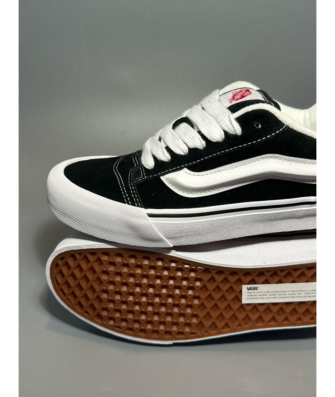 VANS Черные замшевые низкие кроссовки / кеды, фото 8