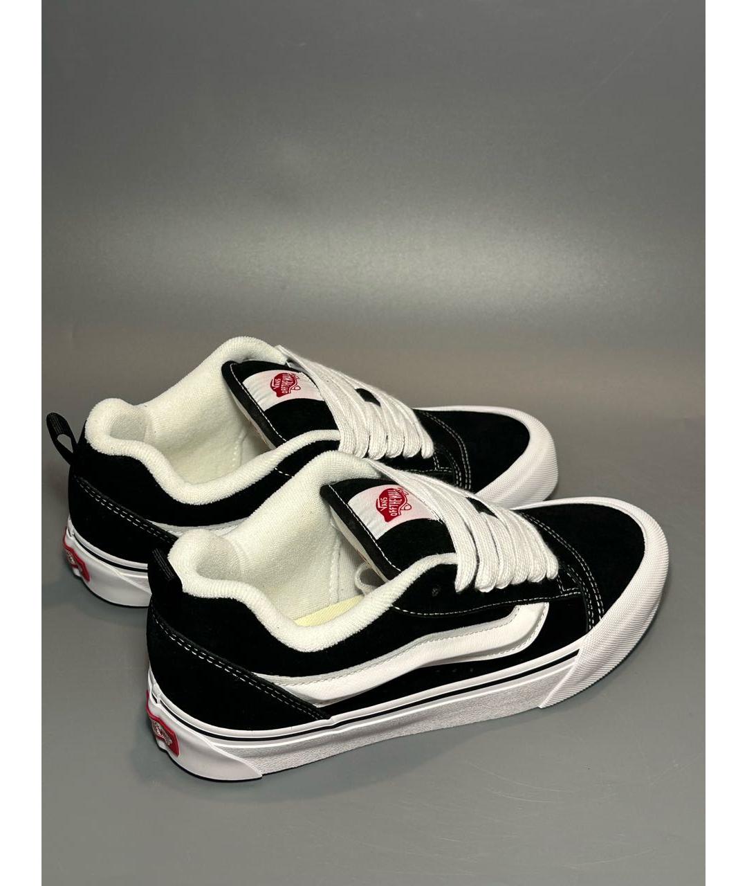 VANS Черные замшевые низкие кроссовки / кеды, фото 7