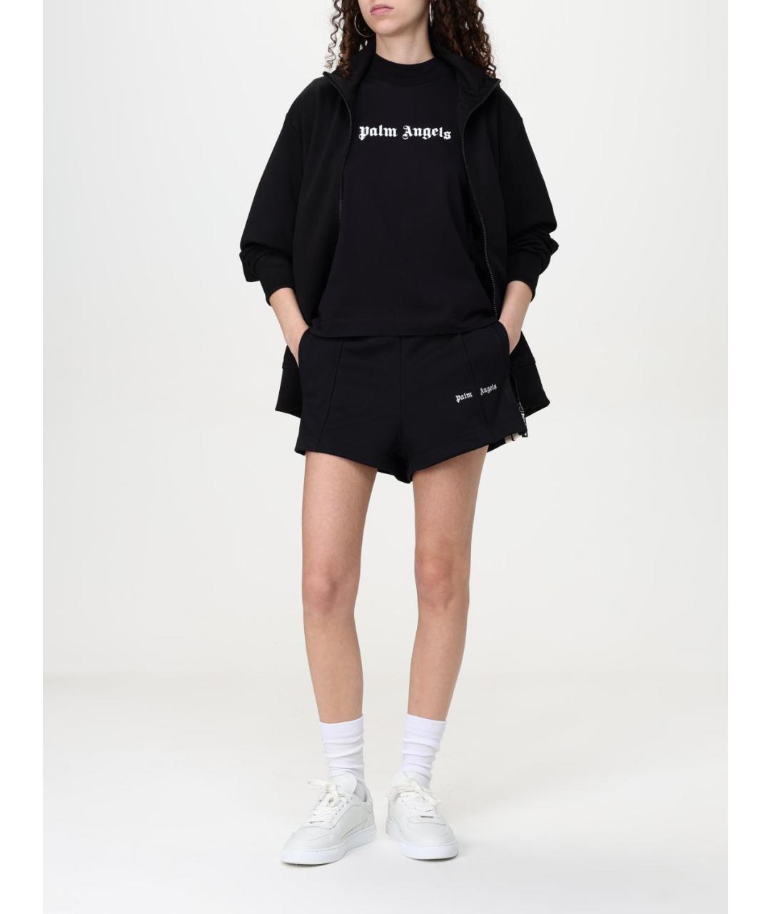 PALM ANGELS Черная футболка, фото 3