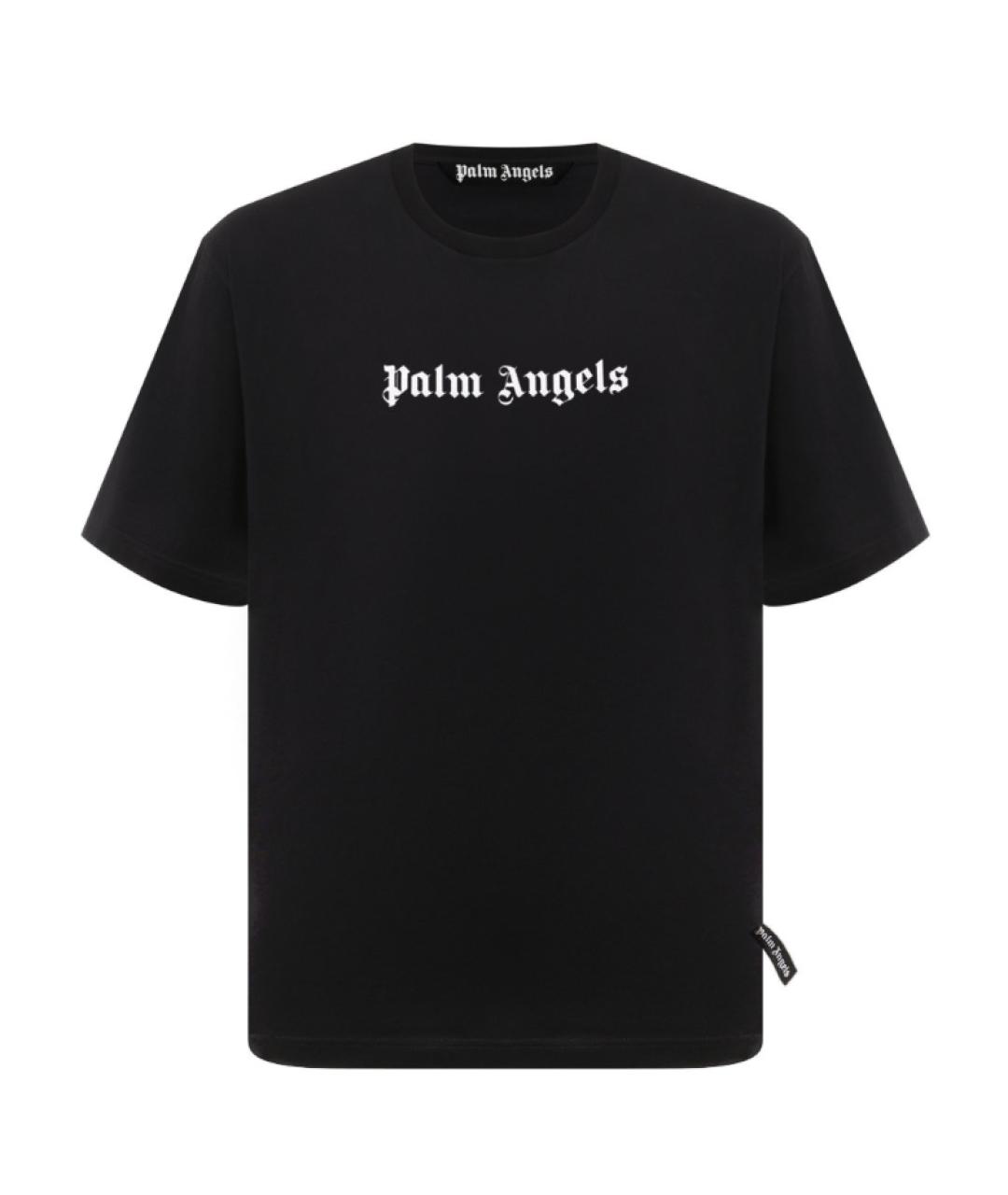 PALM ANGELS Черная футболка, фото 1