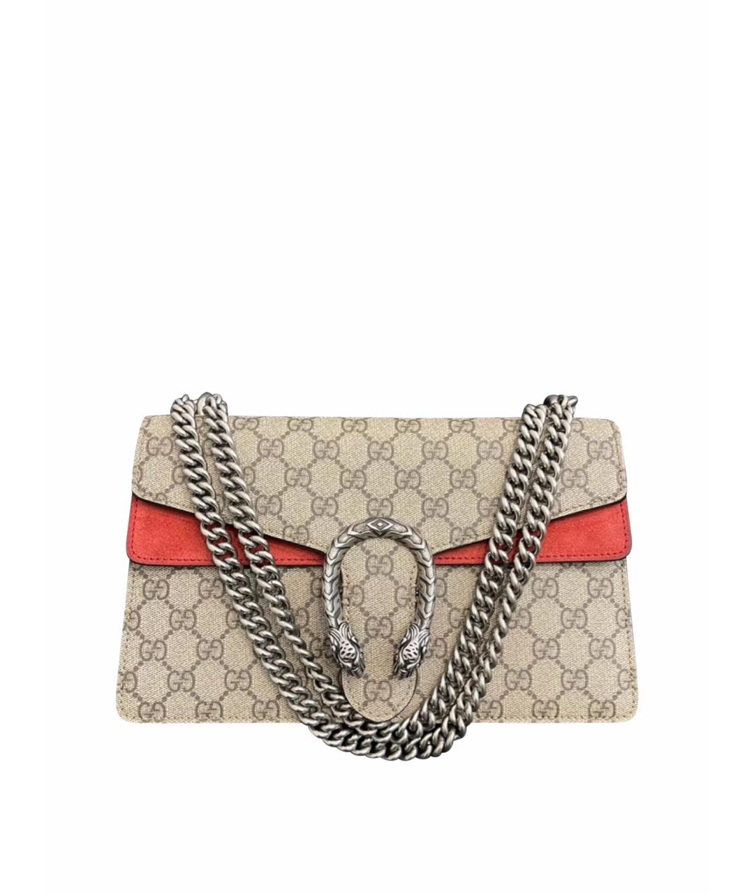 GUCCI Красная сумка через плечо, фото 1