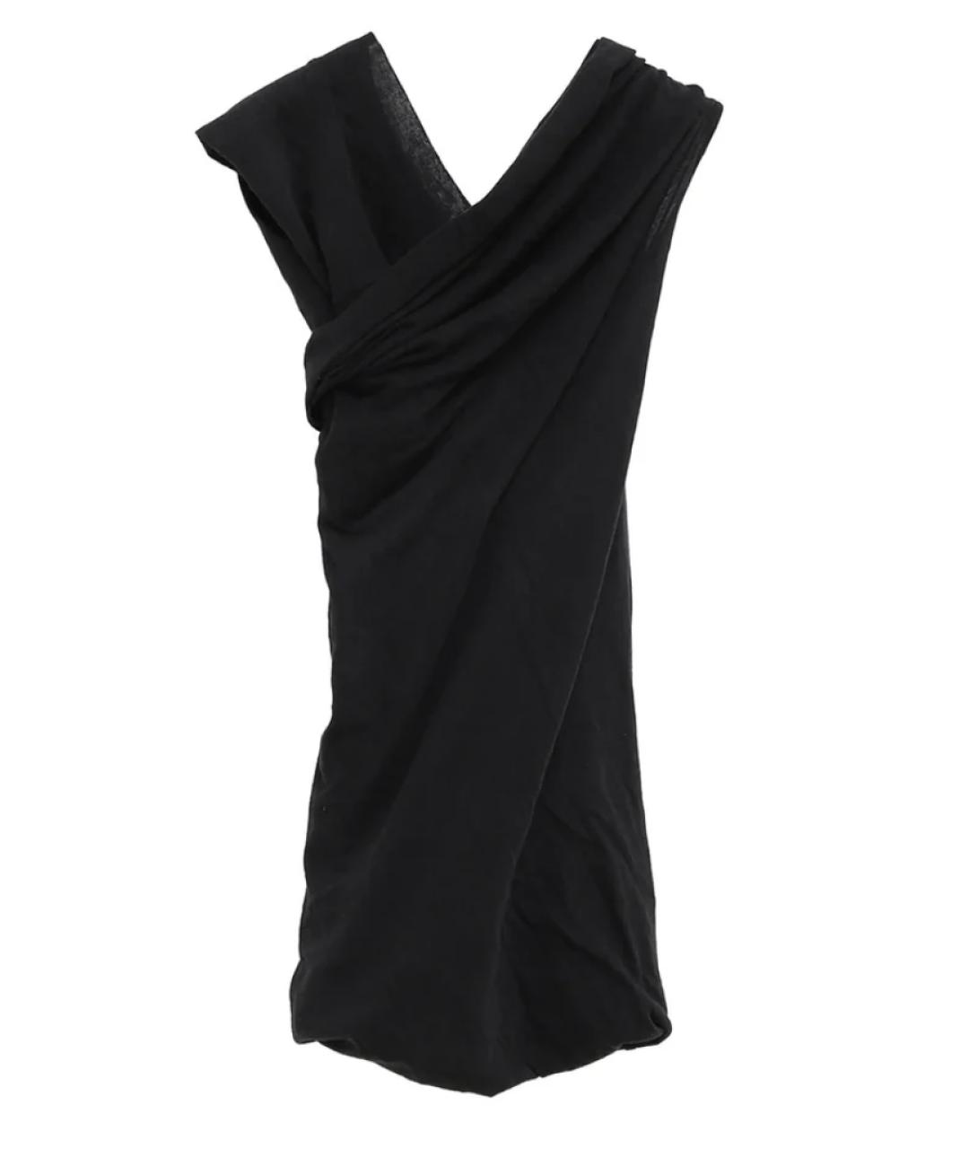 RICK OWENS Черная майка, фото 1