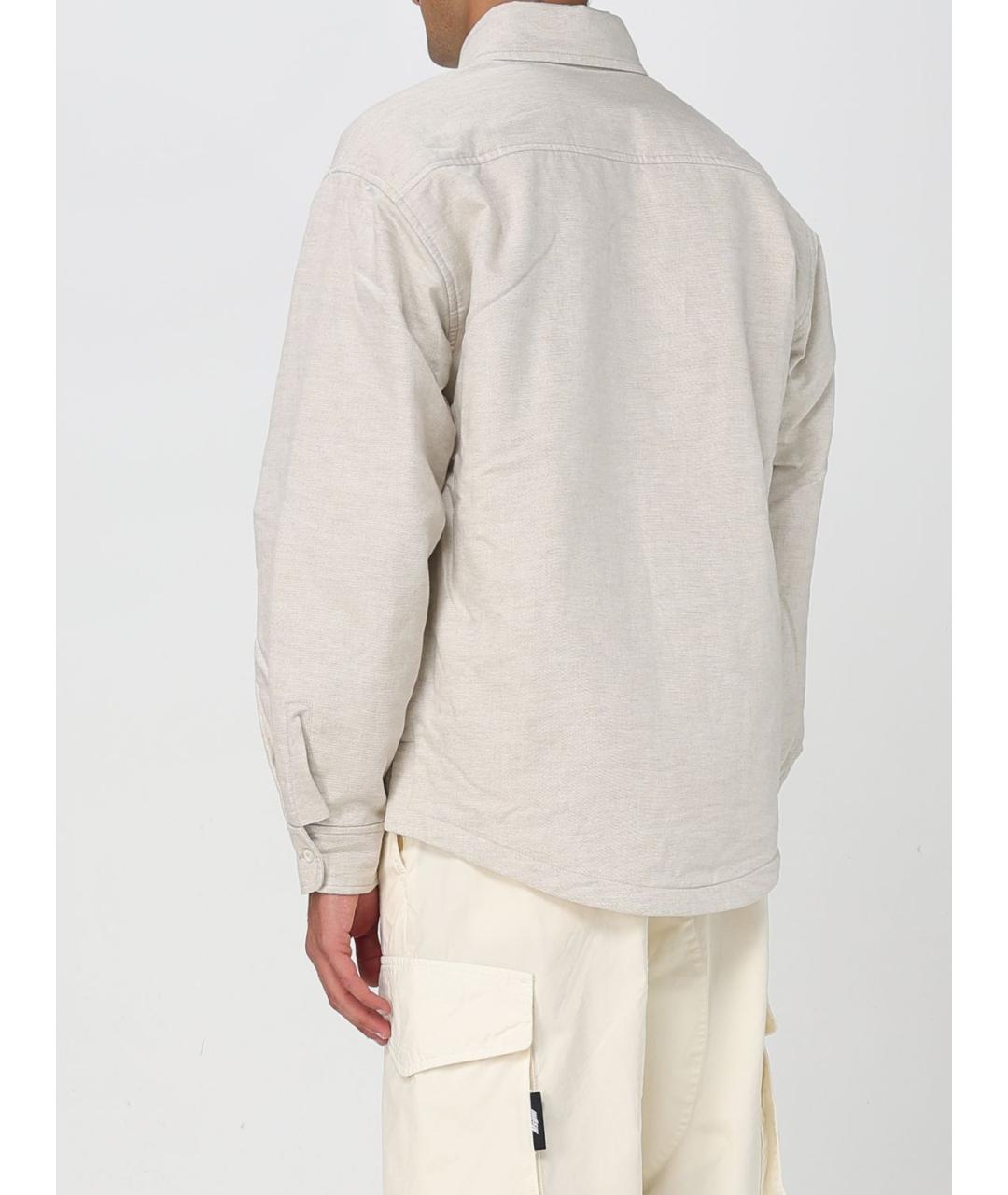 JACQUEMUS Бежевая хлопковая куртка, фото 4