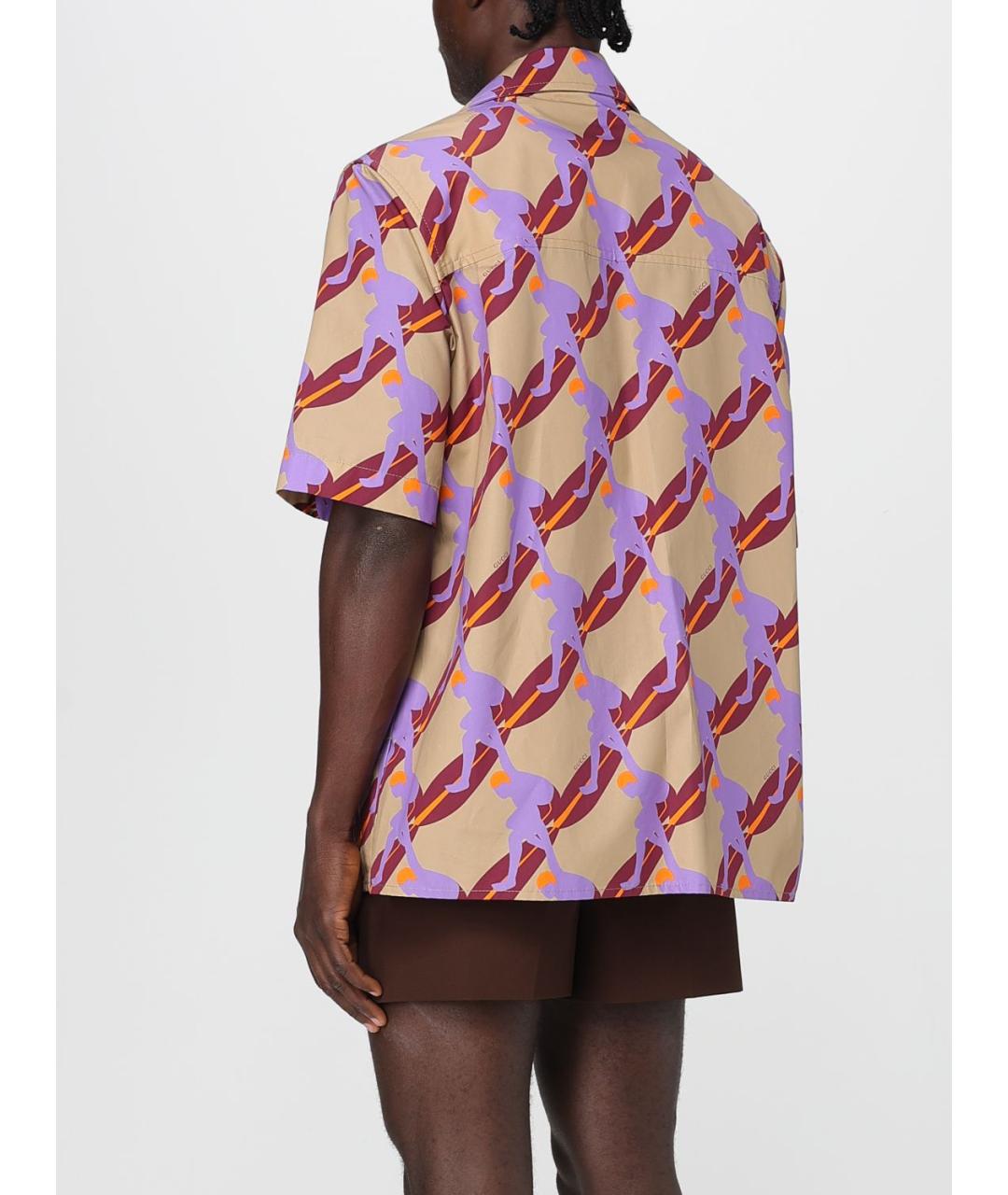 GUCCI Мульти кэжуал рубашка, фото 4
