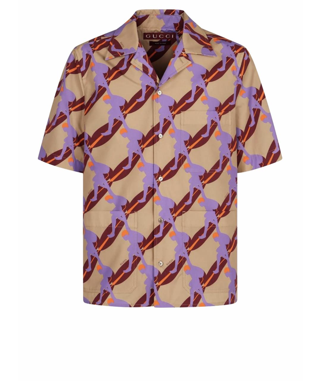 GUCCI Мульти кэжуал рубашка, фото 1