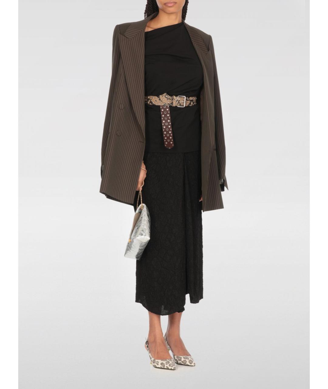 DRIES VAN NOTEN Черная майка, фото 3