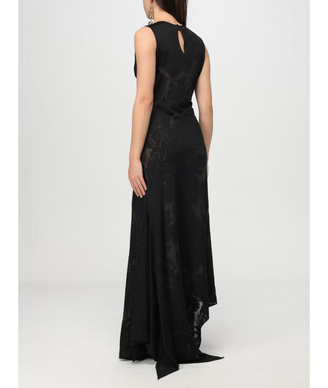 ETRO Черное вискозное платье, фото 3
