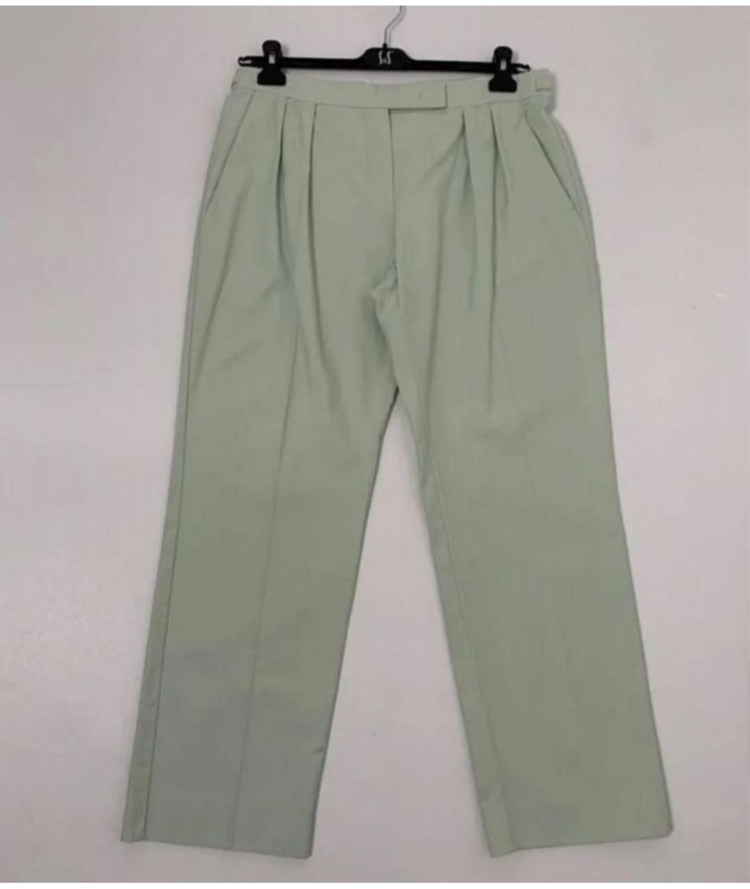 MAX MARA Зеленый хлопковый костюм с брюками, фото 2