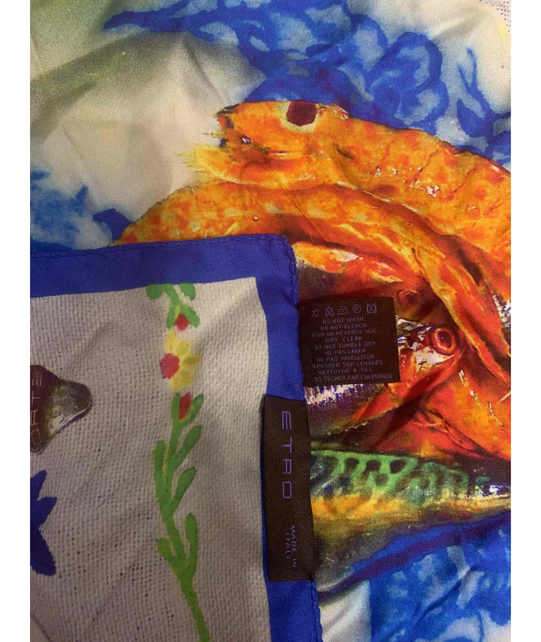 ETRO Мульти шелковый шарф, фото 2