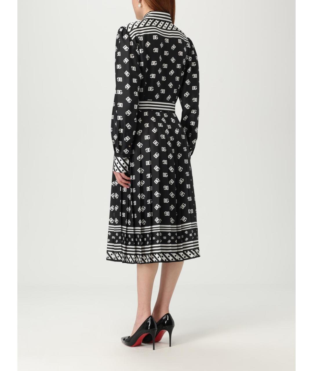 DOLCE&GABBANA Черное платье, фото 3