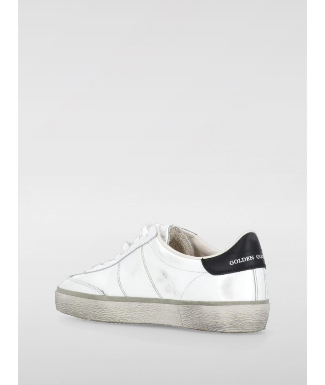 GOLDEN GOOSE DELUXE BRAND Белые кожаные кеды, фото 3