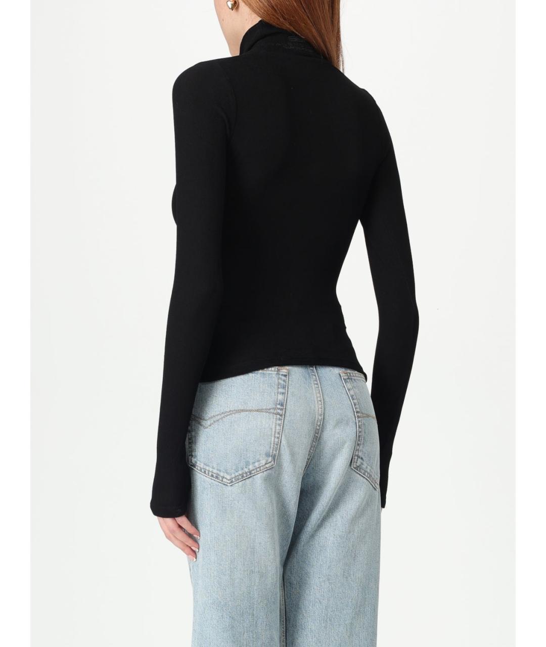 BALENCIAGA Черный джемпер / свитер, фото 4