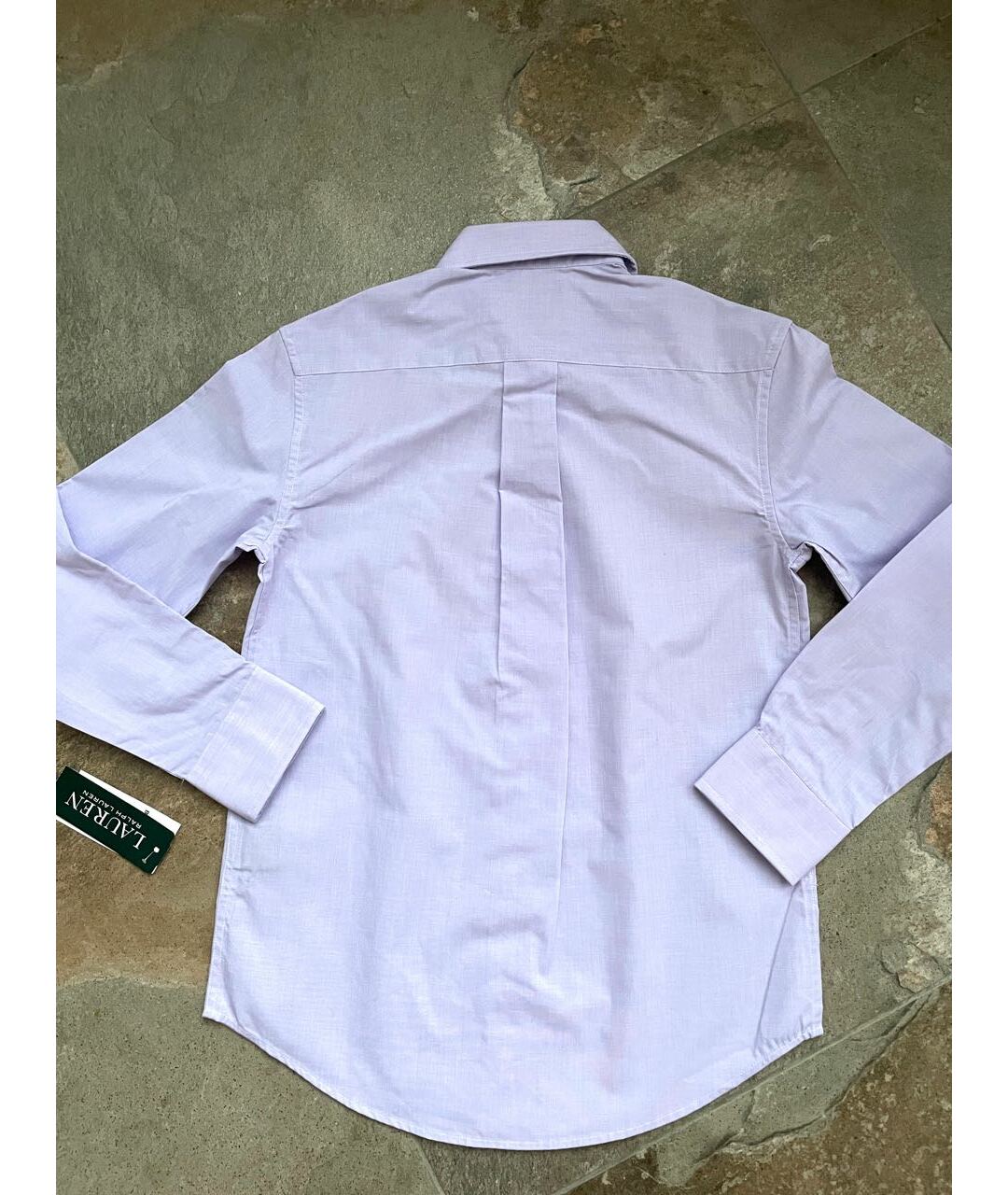 RALPH LAUREN Фиолетовая хлопковая детская рубашка, фото 2