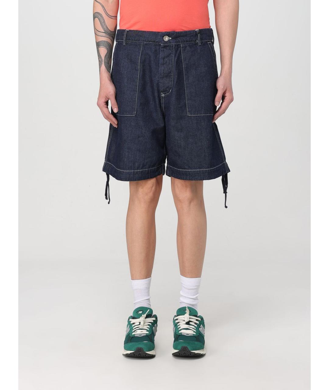 CP COMPANY Синие хлопковые шорты, фото 2