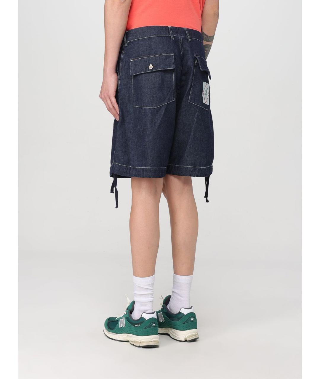 CP COMPANY Синие хлопковые шорты, фото 3