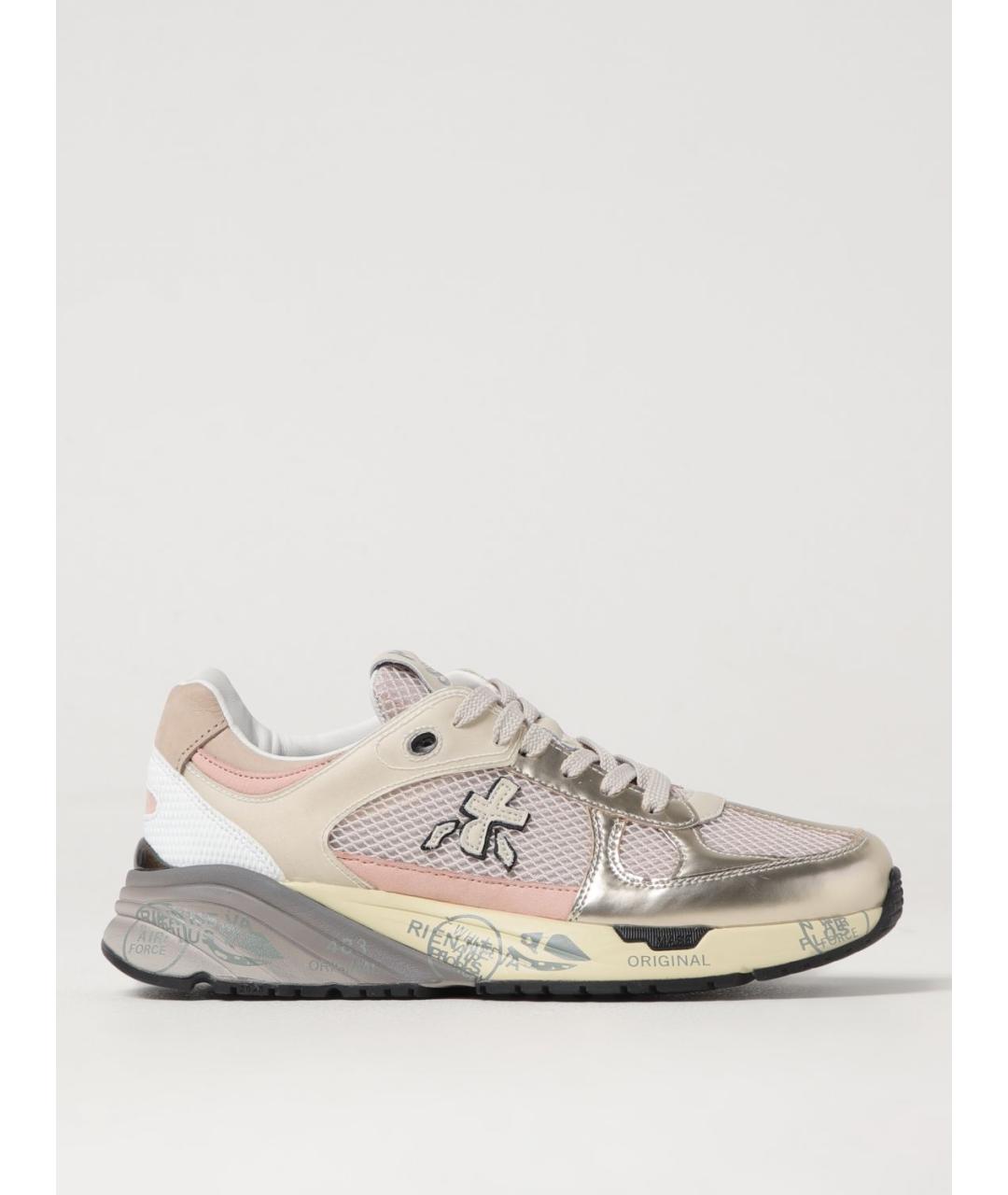 PREMIATA Розовые кроссовки, фото 4