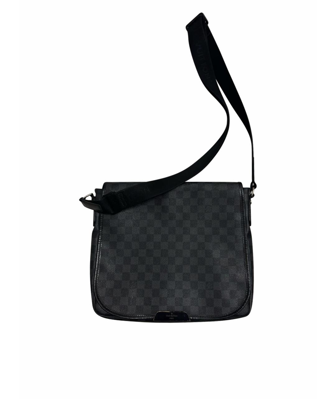LOUIS VUITTON Черная сумка на плечо, фото 1