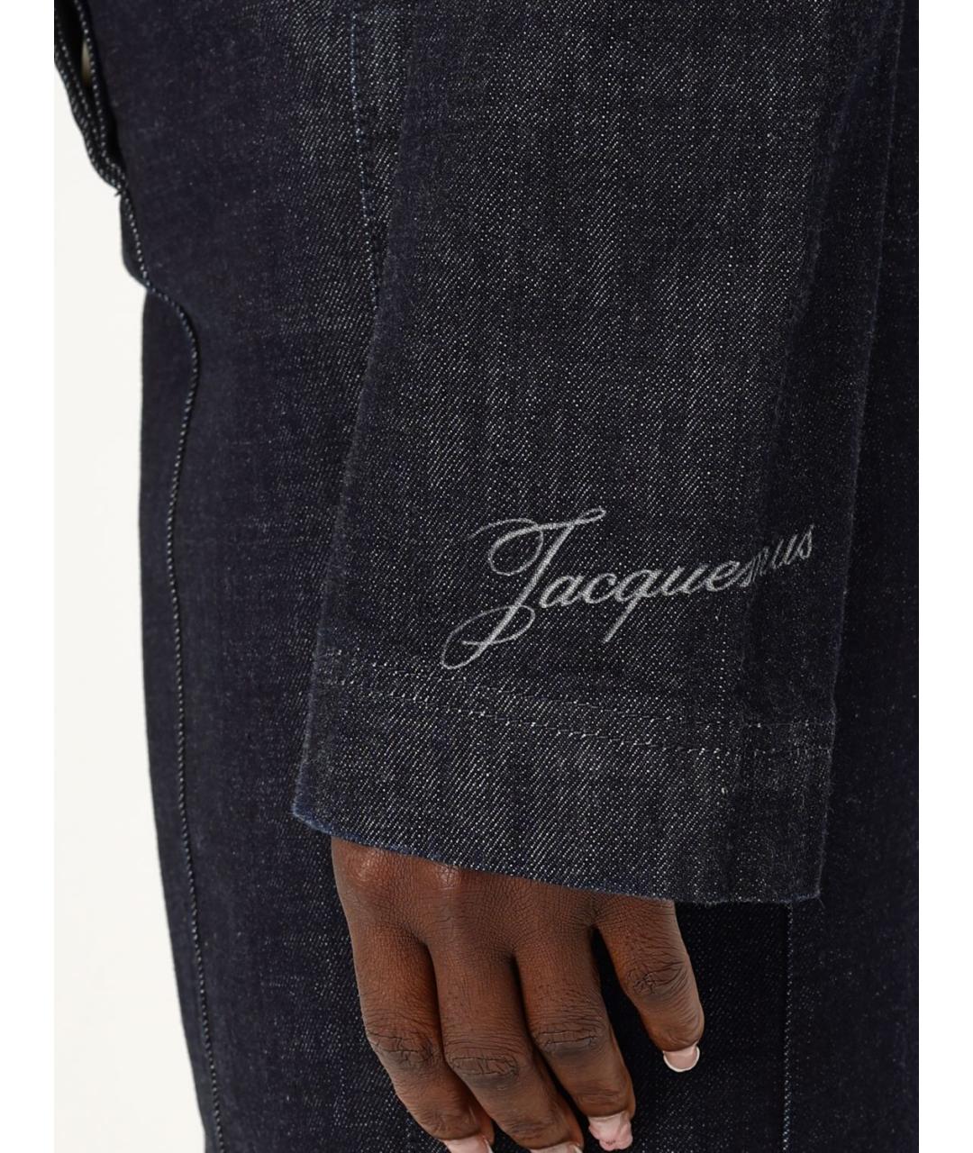 JACQUEMUS Синяя хлопковая куртка, фото 5