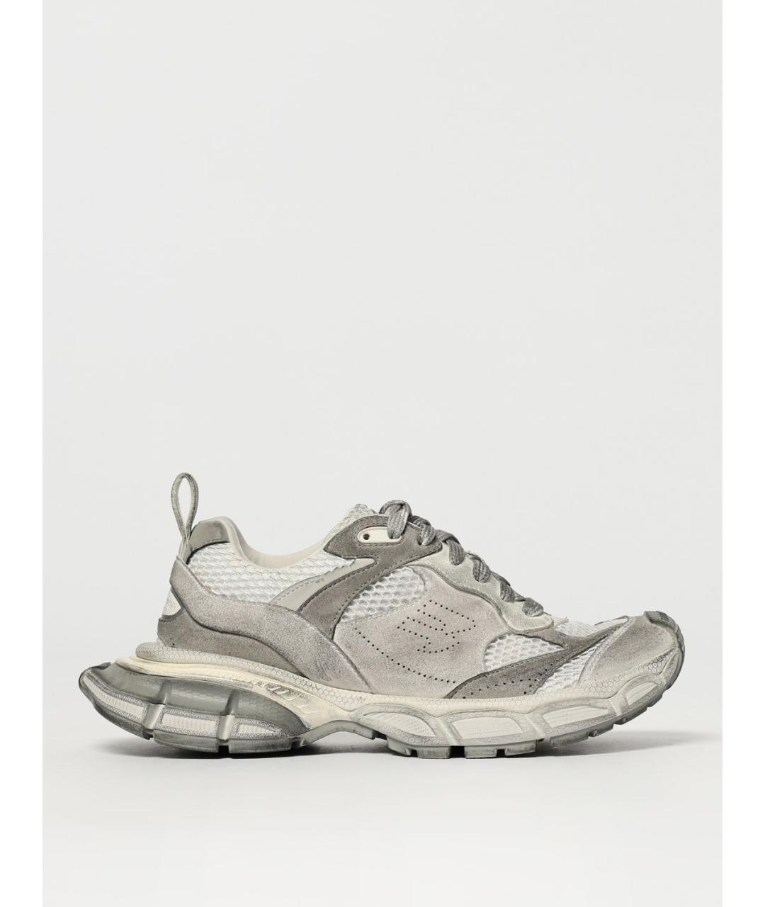 BALENCIAGA Серые кроссовки, фото 5