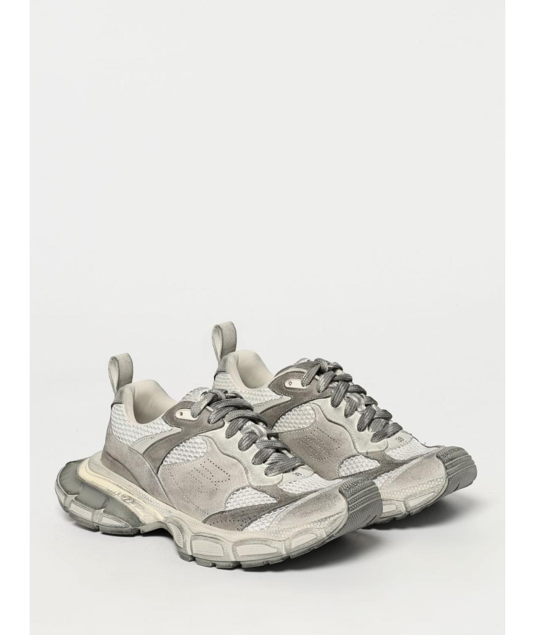 BALENCIAGA Серые кроссовки, фото 2