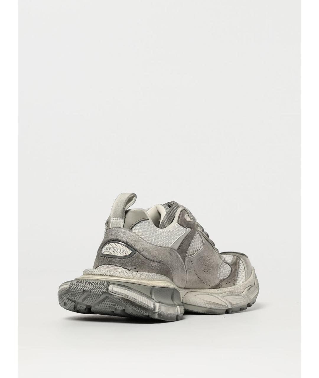 BALENCIAGA Серые кроссовки, фото 3