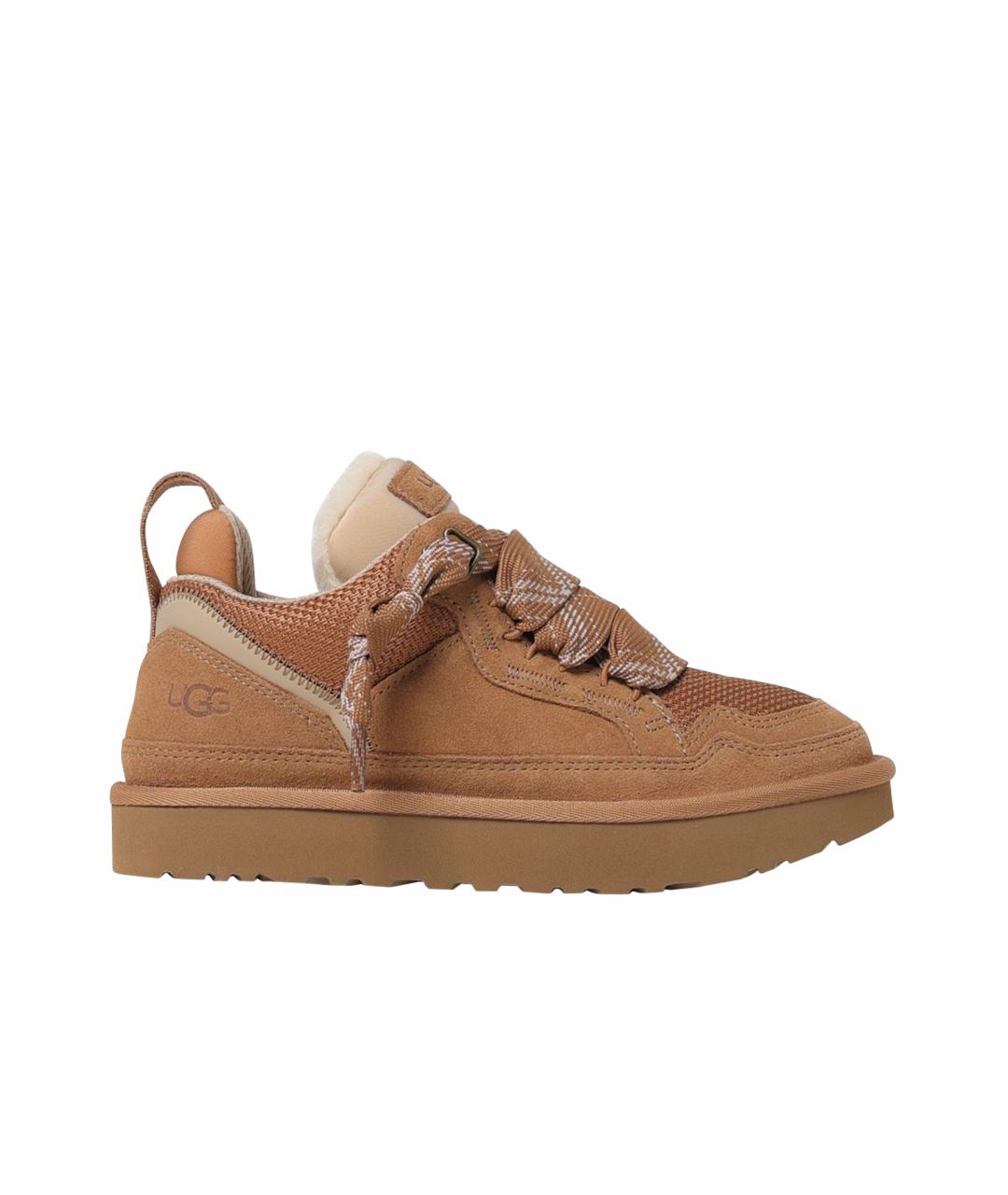 UGG AUSTRALIA Коричневые кроссовки, фото 1